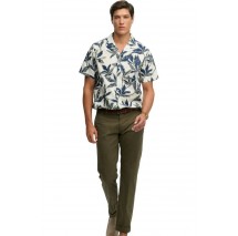 SUPERDRY D1 OVIN CABANA POOLSIDE SHIRT ΠΟΥΚΑΜΙΣΟ ΑΝΔΡΙΚΟ FLORAL