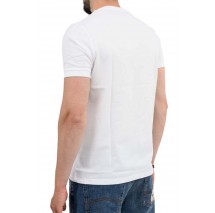 U.S.POLO BREN 000272 CHL4 TSHIRT SS T-SHIRT ΜΠΛΟΥΖΑ ΑΝΔΡΙΚΗ WHITE