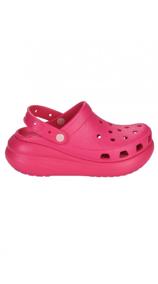 CROCS CRUSH CLOG 207521 UNISEX ΠΕΔΙΛΟ FUCSIA