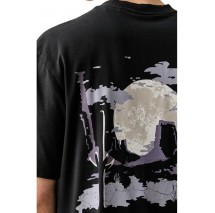 HUGO BOSS NOXWASH JERSEY T-SHIRT ΜΠΛΟΥΖΑ ΑΝΔΡΙΚΗ BLACK
