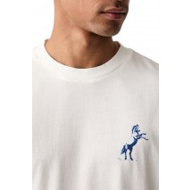 HUGO BOSS NOXWASH JERSEY T-SHIRT ΜΠΛΟΥΖΑ ΑΝΔΡΙΚΗ OFF WHITE