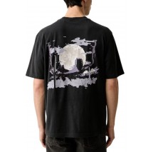 HUGO BOSS NOXWASH JERSEY T-SHIRT ΜΠΛΟΥΖΑ ΑΝΔΡΙΚΗ BLACK