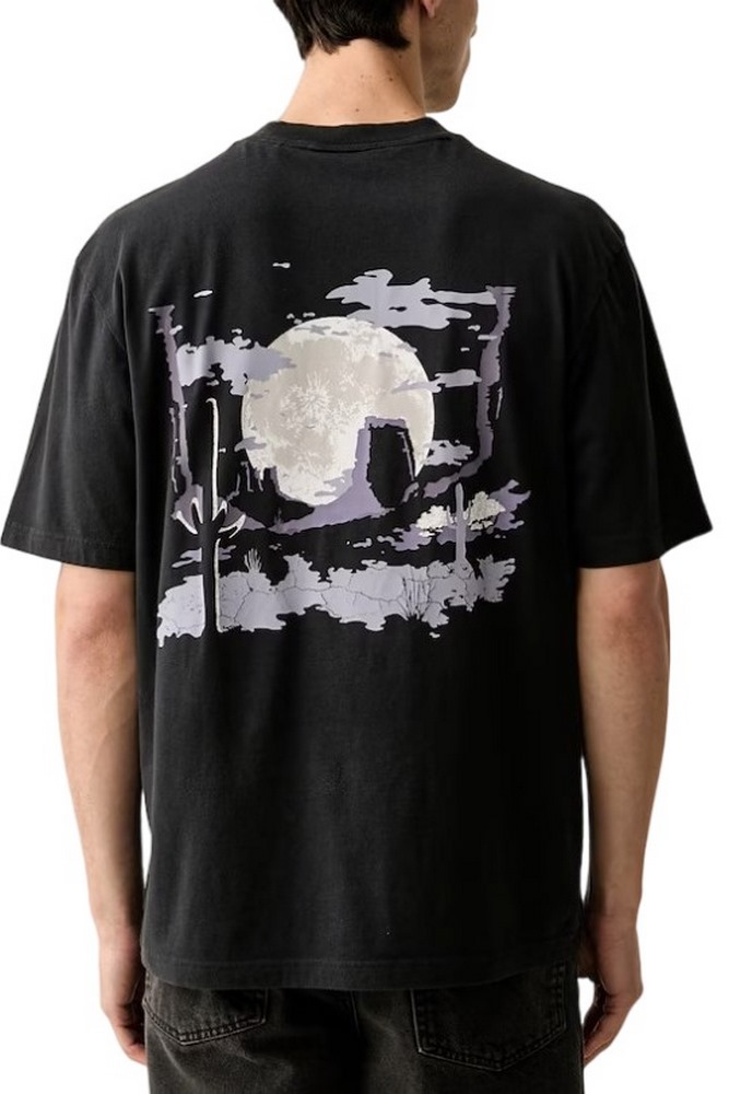 HUGO BOSS NOXWASH JERSEY T-SHIRT ΜΠΛΟΥΖΑ ΑΝΔΡΙΚΗ BLACK