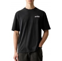 HUGO BOSS NOXWASH JERSEY T-SHIRT ΜΠΛΟΥΖΑ ΑΝΔΡΙΚΗ BLACK