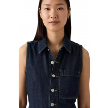 LEVIS® SLEEVELESS LIGHTWEIGHT JUMPSUIT ΦΟΡΜΑ ΟΛΟΣΩΜΗ ΓΥΝΑΙΚΕΙΑ DARK INDIGO