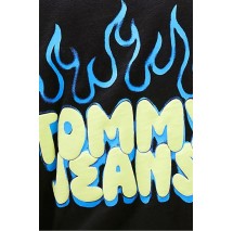 TOMMY JEANS RLX BUBBLE FLAME T-SHIRT ΜΠΛΟΥΖΑ ΑΝΔΡΙΚΗ BLACK