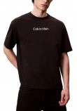 CALVIN KLEIN STANDARD LOGO 30S CREWNK T-SHIRT ΜΠΛΟΥΖΑ ΑΝΔΡΙΚΗ BLACK