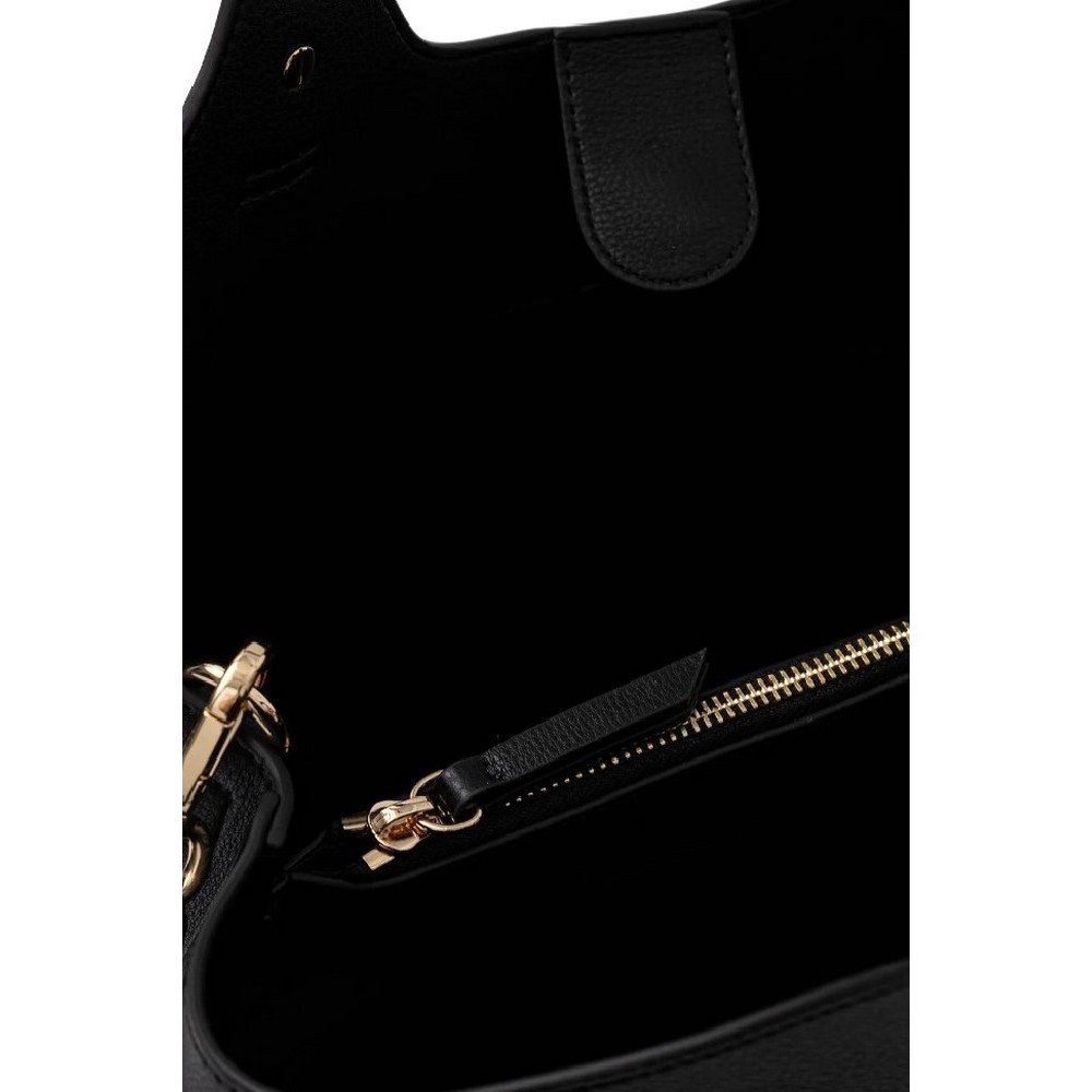 TOMMY HILFIGER LOGO SATCHEL ΤΣΑΝΤΑ ΓΥΝΑΙΚΕΙΑ BLACK