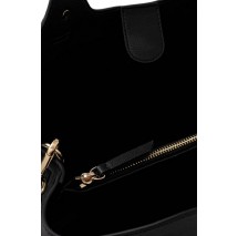 TOMMY HILFIGER LOGO SATCHEL ΤΣΑΝΤΑ ΓΥΝΑΙΚΕΙΑ BLACK