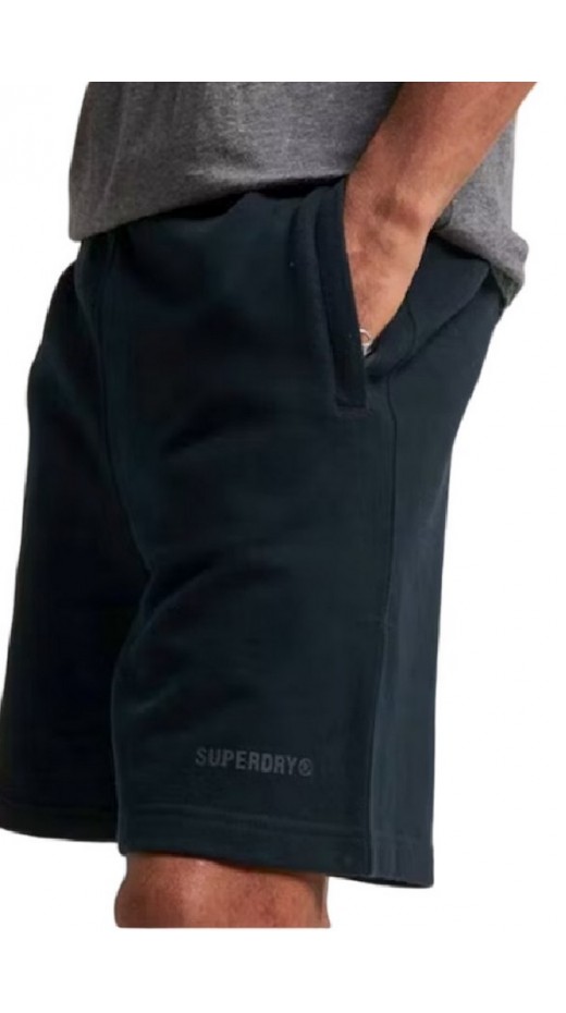 SUPERDRY D2 SDCD CODE ESSENTIAL OVERDYED SHORT ΒΕΡΜΟΥΔΑ ΑΝΔΡΙΚΗ BLACK