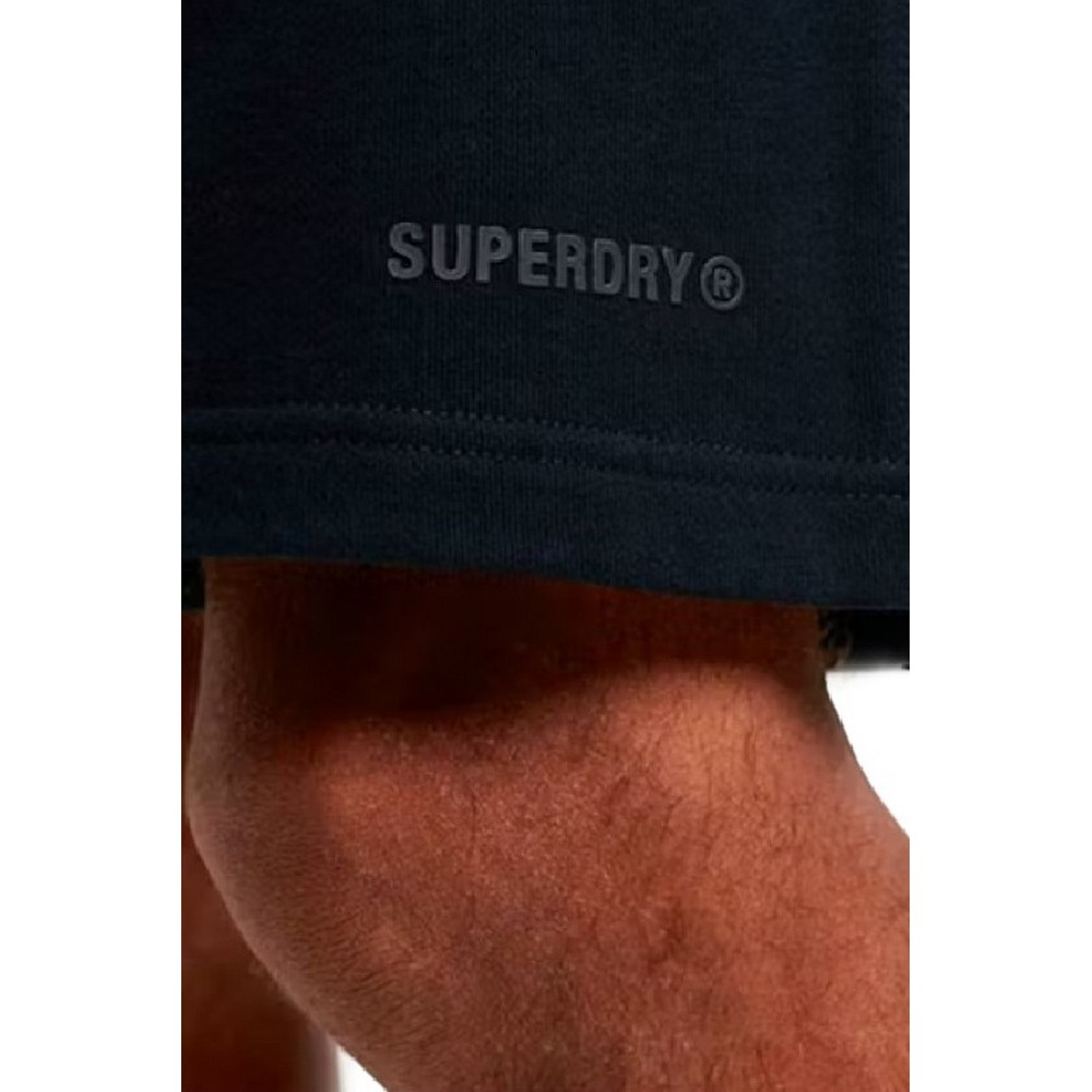 SUPERDRY D2 SDCD CODE ESSENTIAL OVERDYED SHORT ΒΕΡΜΟΥΔΑ ΑΝΔΡΙΚΗ BLACK