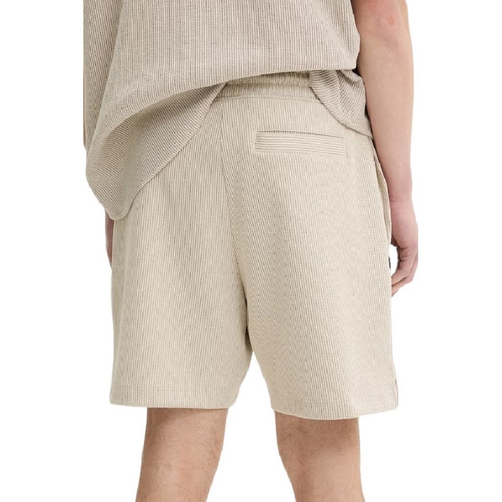 HUGO BOSS JERSEY SHORTS NUWAFFLO ΒΕΡΜΟΥΔΑ ΑΝΔΡΙΚΗ BEIGE