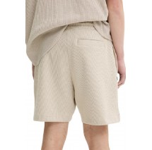 HUGO BOSS JERSEY SHORTS NUWAFFLO ΒΕΡΜΟΥΔΑ ΑΝΔΡΙΚΗ BEIGE