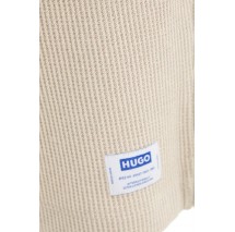 HUGO BOSS JERSEY SHORTS NUWAFFLO ΒΕΡΜΟΥΔΑ ΑΝΔΡΙΚΗ BEIGE