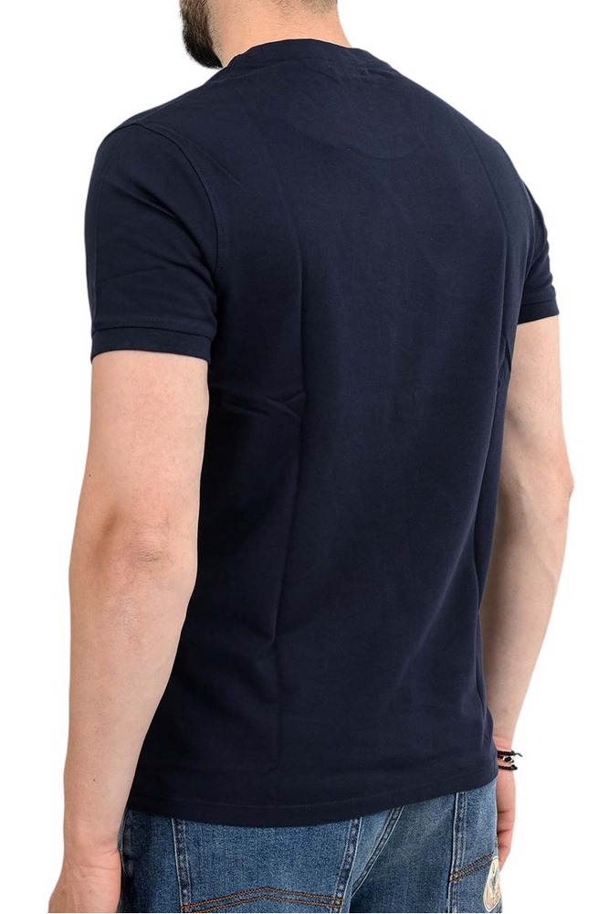 U.S.POLO BREN 000272 CHL4 TSHIRT SS T-SHIRT ΜΠΛΟΥΖΑ ΑΝΔΡΙΚΗ NAVY