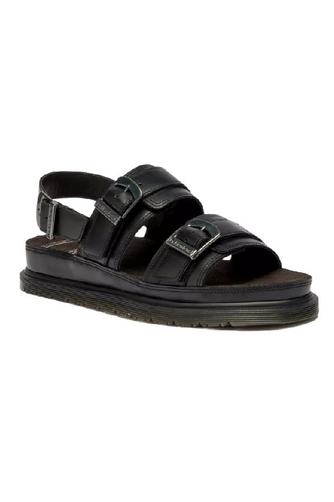 DR.MARTENS SAN TWO STRAP SANDAL ΠΕΔΙΛΟ ΓΥΝΑΙΚΕΙΟ BLACK