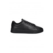 TOMMY HILFIGER COURT LTH DETAIL ESS ΠΑΠΟΥΤΣΙ ΑΝΔΡΙΚΟ BLACK