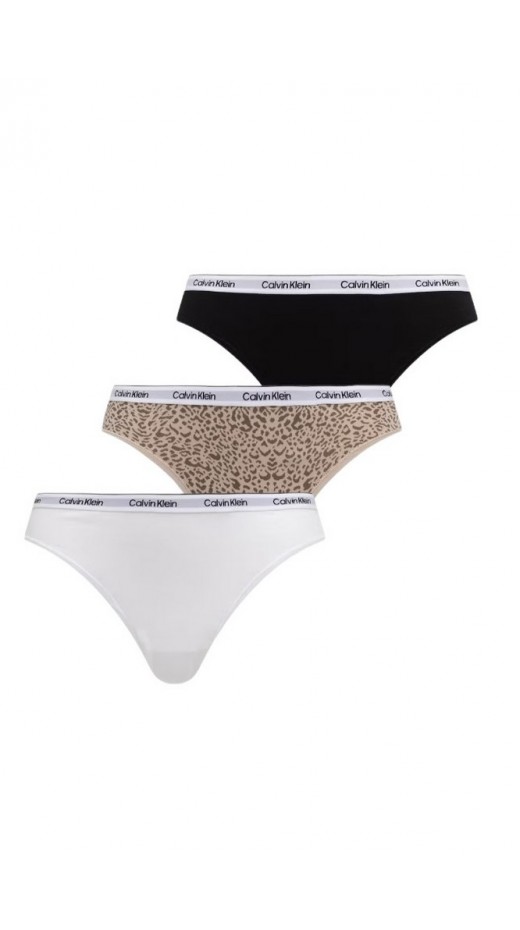 CALVIN KLEIN BRAZILIAN 3PK ΕΣΩΡΟΥΧΟ ΓΥΝΑΙΚΕΙΟ ANIMAL PRINT