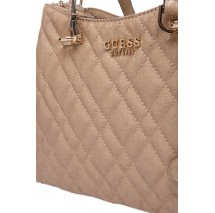 GUESS ISEMAY GFRIEND SHLDR SATCHEL ΤΣΑΝΤΑ ΓΥΝΑΙΚΕΙΑ MOCHA