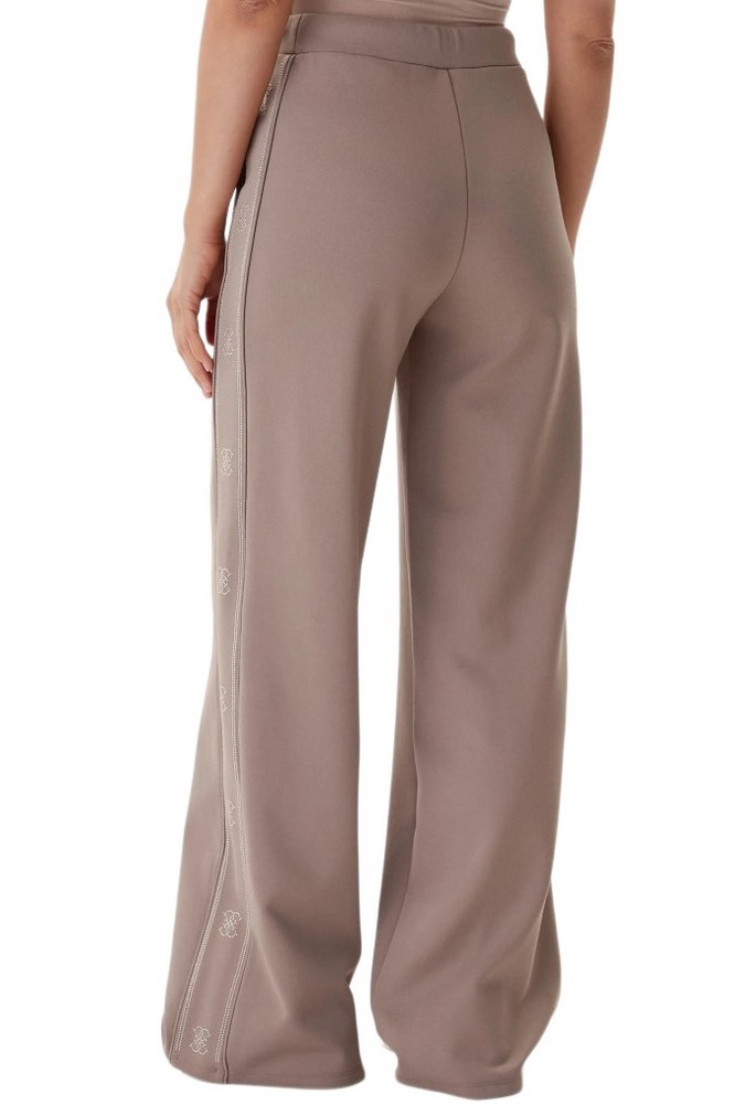 GUESS OCTAVIA WIDE LEG PANTS ΠΑΝΤΕΛΟΝΙ ΦΟΡΜΑ ΓΥΝΑΙΚΕΙΟ BEIGE