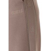 GUESS OCTAVIA WIDE LEG PANTS ΠΑΝΤΕΛΟΝΙ ΦΟΡΜΑ ΓΥΝΑΙΚΕΙΟ BEIGE