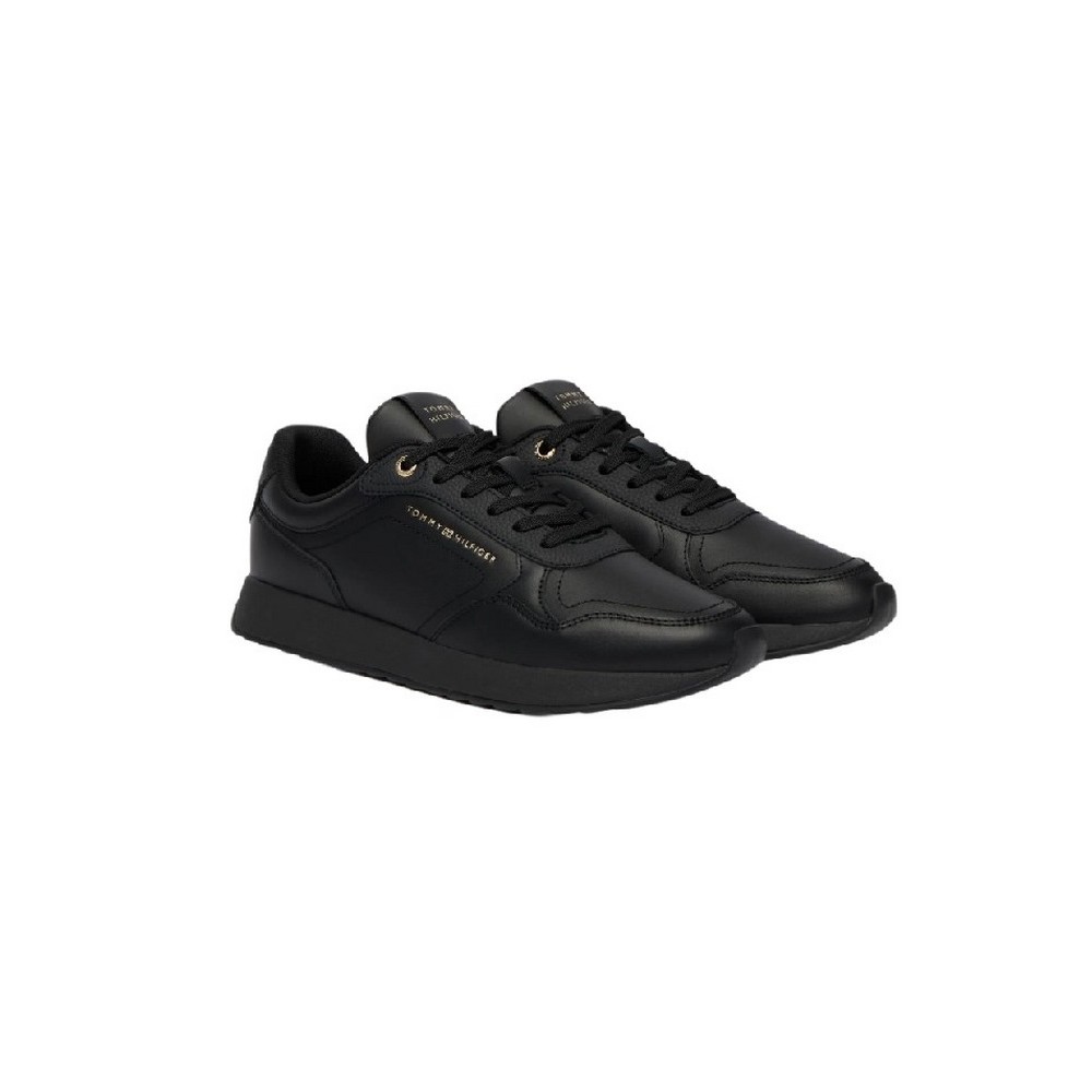 TOMMY HILFIGER RETRO RUNNER ΠΑΠΟΥΤΣΙ ΓΥΝΑΙΚΕΙΟ BLACK