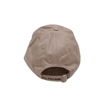 U.S. POLO ASSN CAP 000195 EH03 BASEBALL CAP ΚΑΠΕΛΟ ΑΝΔΡΙΚΟ BEIGE