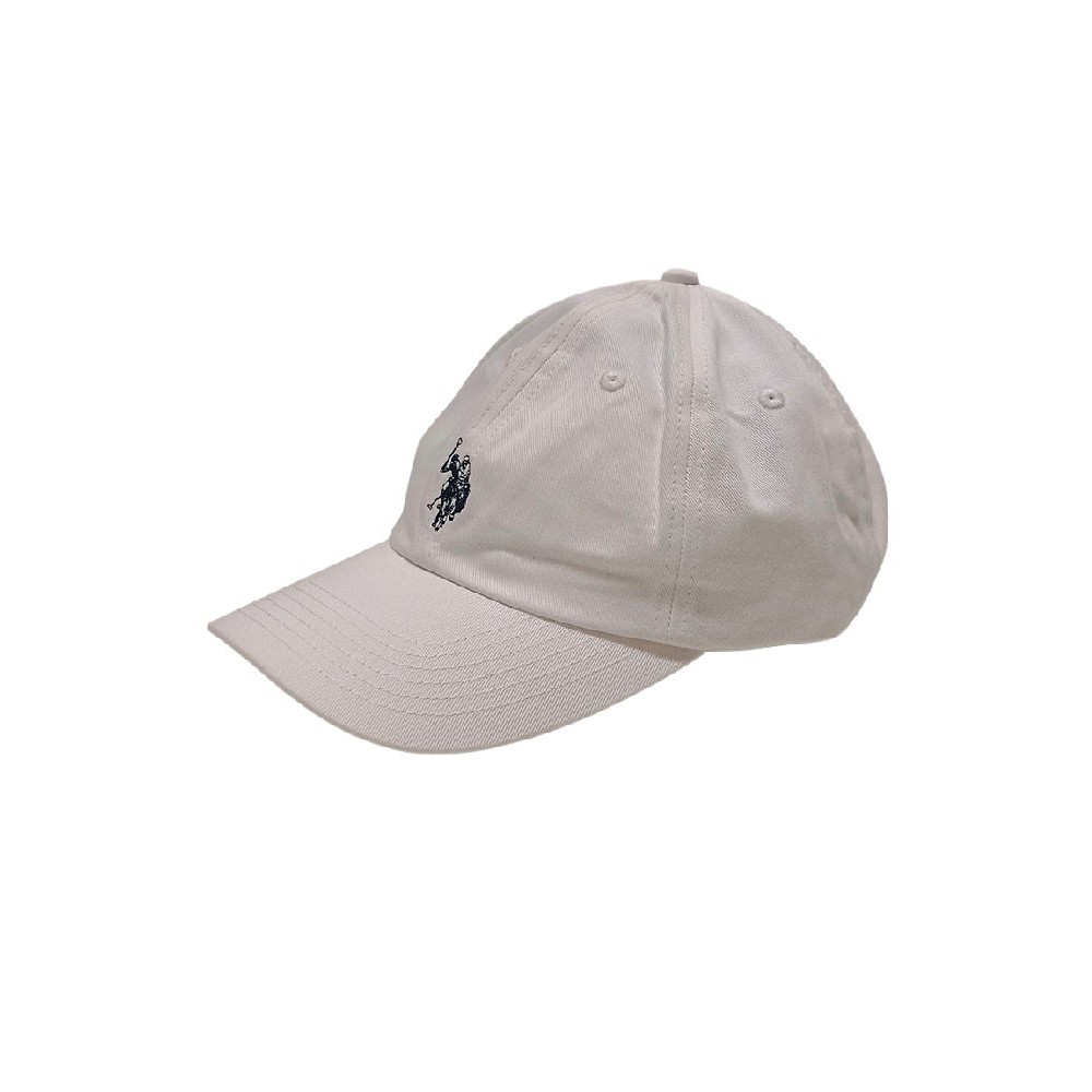 U.S. POLO ASSN CAP 000195 EH03 BASEBALL CAP ΚΑΠΕΛΟ ΑΝΔΡΙΚΟ WHITE