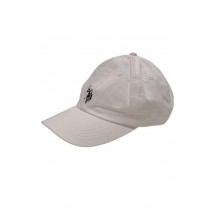 U.S. POLO ASSN CAP 000195 EH03 BASEBALL CAP ΚΑΠΕΛΟ ΑΝΔΡΙΚΟ WHITE