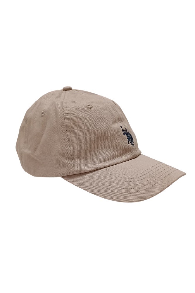 U.S. POLO ASSN CAP 000195 EH03 BASEBALL CAP ΚΑΠΕΛΟ ΑΝΔΡΙΚΟ BEIGE