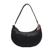 GUESS PETRA HOBO SHOULDER BAG ΤΣΑΝΤΑ ΓΥΝΑΙΚΕΙΑ BLACK