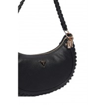GUESS PETRA HOBO SHOULDER BAG ΤΣΑΝΤΑ ΓΥΝΑΙΚΕΙΑ BLACK