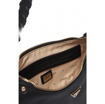 GUESS PETRA HOBO SHOULDER BAG ΤΣΑΝΤΑ ΓΥΝΑΙΚΕΙΑ BLACK