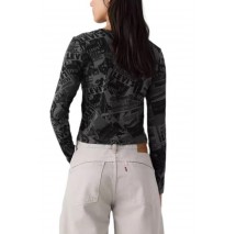 LEVIS GR ESSENTIAL BABY ΜΠΛΟΥΖΑ ΜΑΚΡΥΜΑΝΙΚΗ ΓΥΝΑΙΚΕΙΑ BLACK/GREY