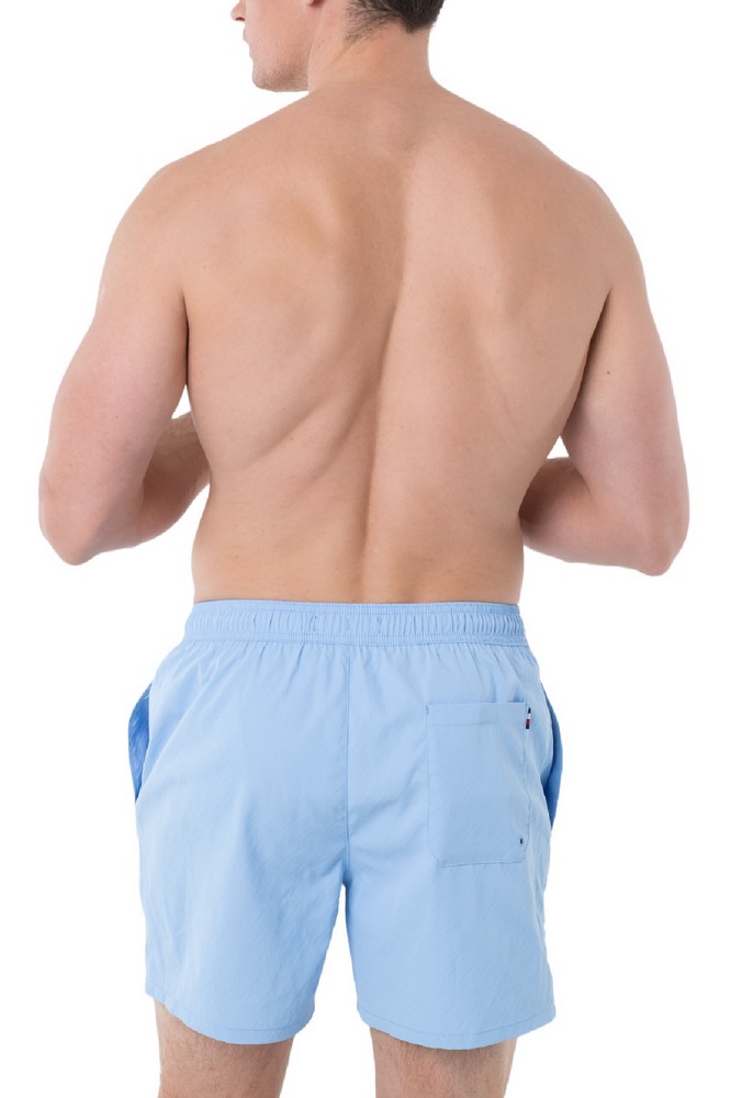 TOMMY HILFIGER MEDIUM DRAWSTRING JACQUARD ΜΑΓΙΟ ΑΝΔΡΙΚΟ CIEL