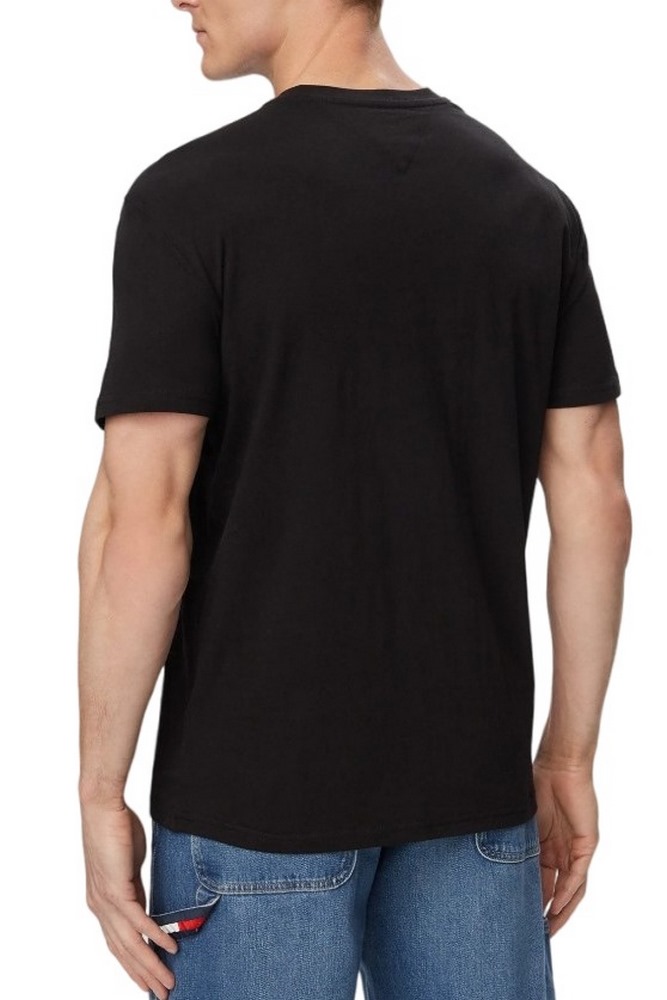 TOMMY JEANS REG ENTRY DNA T-SHIRT ΜΠΛΟΥΖΑ ΑΝΔΡΙΚΗ BLACK