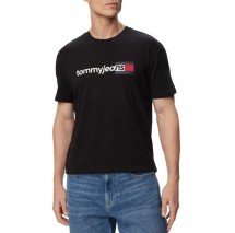TOMMY JEANS REG ENTRY DNA T-SHIRT ΜΠΛΟΥΖΑ ΑΝΔΡΙΚΗ BLACK
