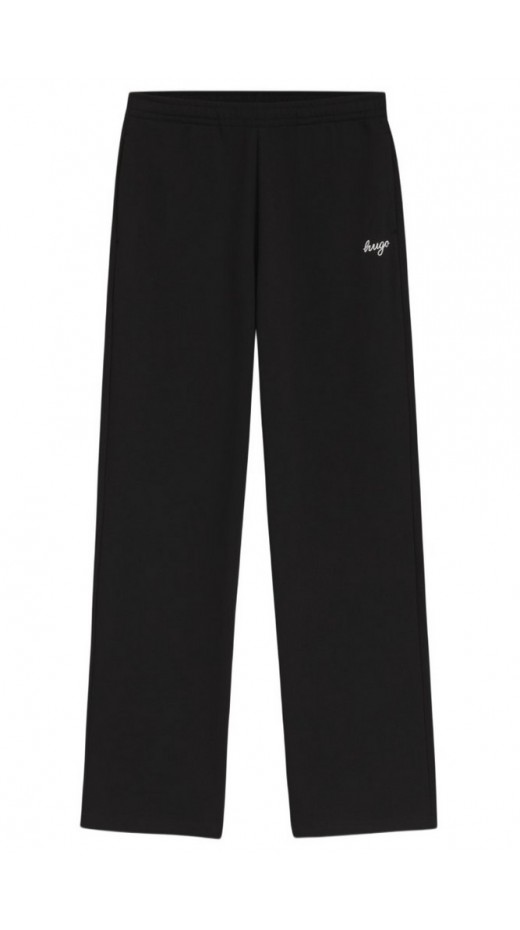 HUGO BOSS NEWTRACK JERSEY TROUSERS ΠΑΝΤΕΛΟΝΙ ΦΟΡΜΑ ΓΥΝΑΙΚΕΙΟ BLACK