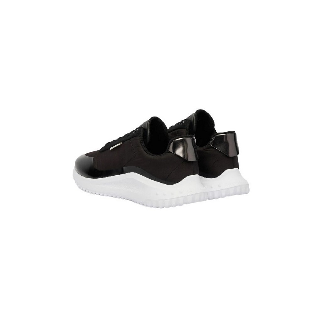 CALVIN KLEIN EVA RUNNER LACE UP MAT MIX ΠΑΠΟΥΤΣΙ ΓΥΝΑΙΚΕΙΟ BLACK