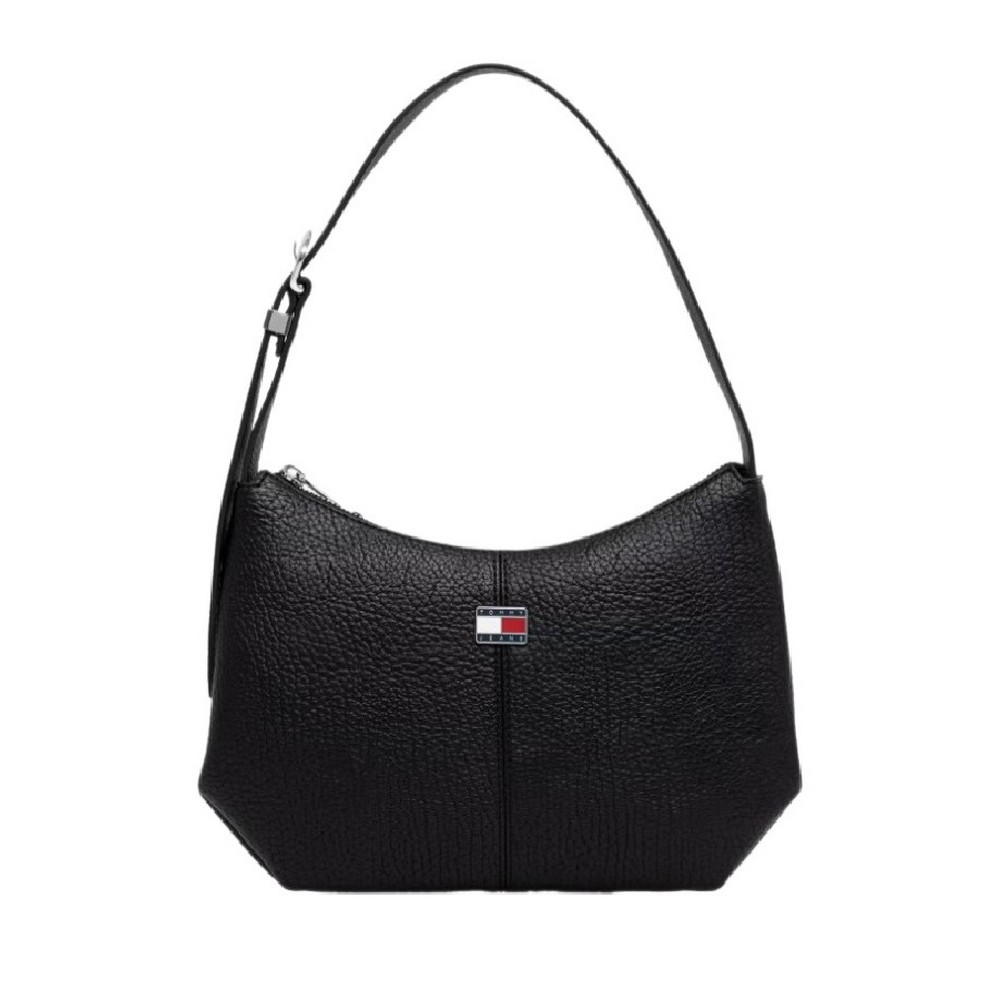 TOMMY JEANS SLOUCHY CITY SHOULDER BAG ΤΣΑΝΤΑ ΓΥΝΑΙΚΕΙΑ BLACK