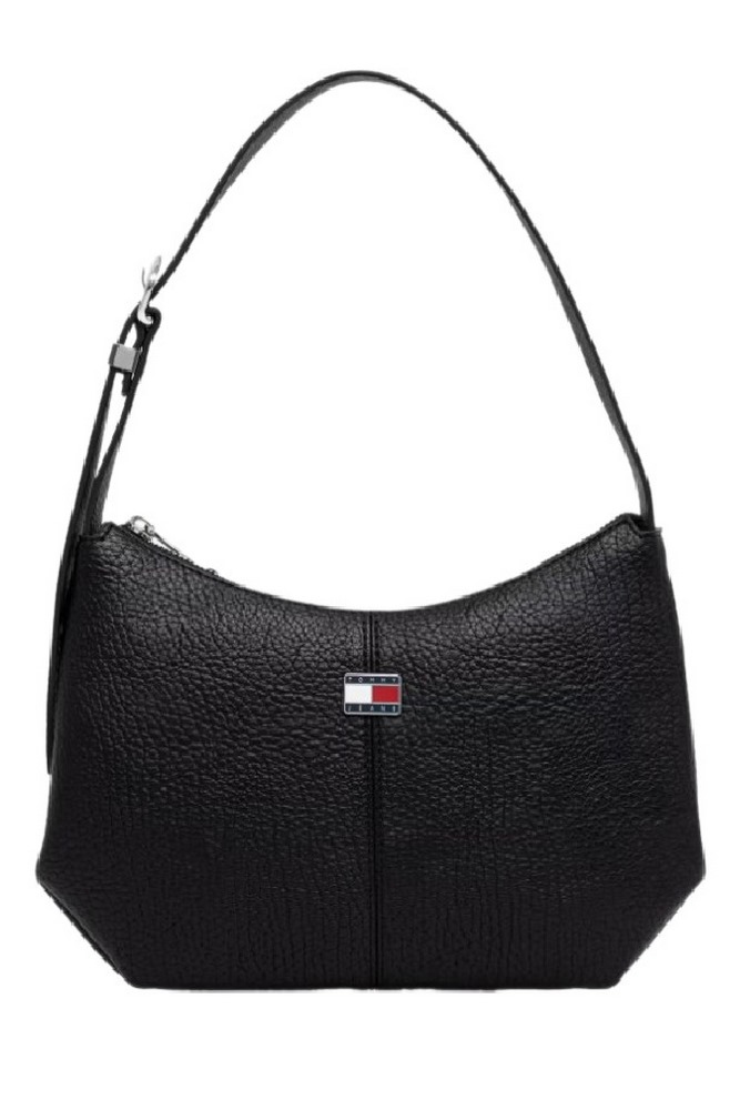 TOMMY JEANS SLOUCHY CITY SHOULDER BAG ΤΣΑΝΤΑ ΓΥΝΑΙΚΕΙΑ BLACK