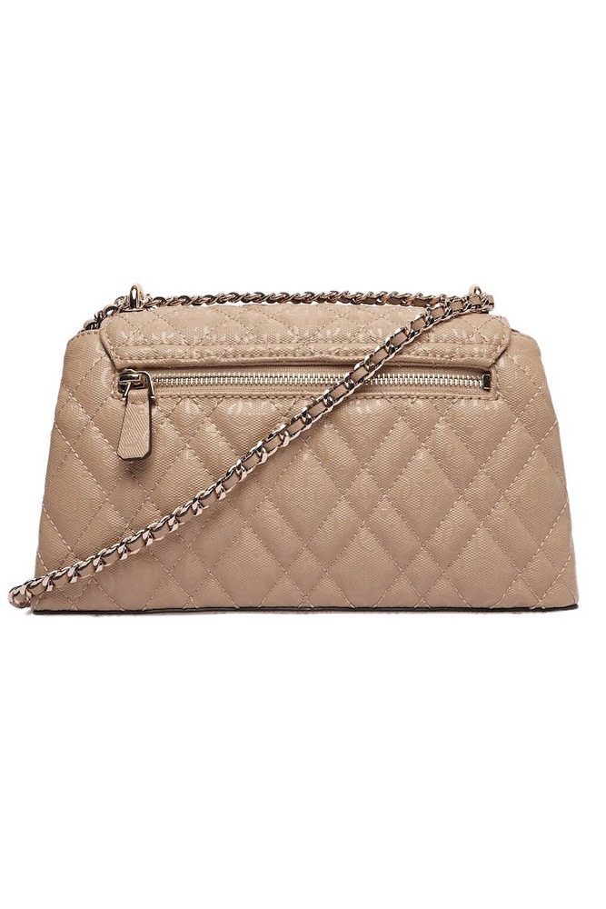 GUESS ISEMAY CONVERTIBLE XBODY FLAP ΤΣΑΝΤΑ ΓΥΝΑΙΚΕΙΑ MOCHA