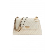 GUESS ISEMAY CONVERTIBLE XBODY FLAP ΤΣΑΝΤΑ ΓΥΝΑΙΚΕΙΑ OFF WHITE