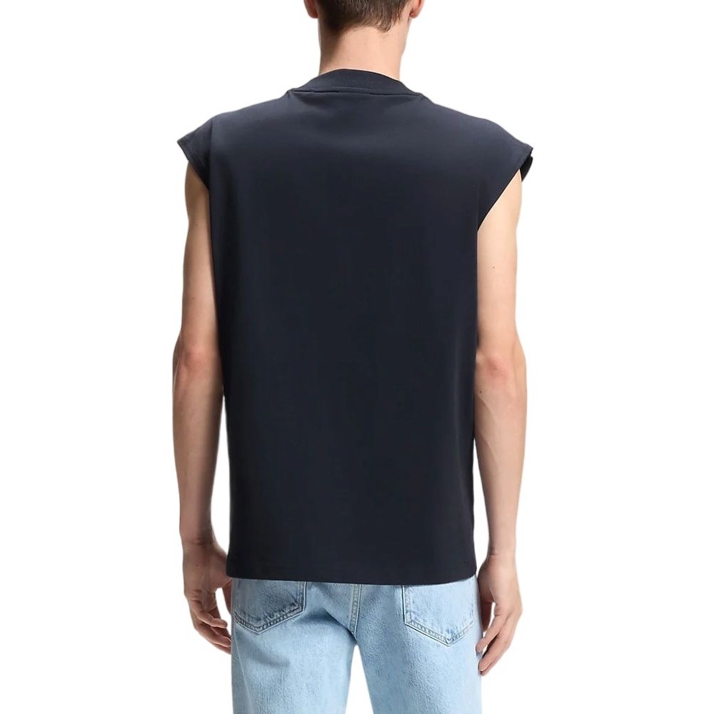 HUGO BOSS JERSEY NAVERTZ T-SHIRT ΜΠΛΟΥΖΑ ΑΝΔΡΙΚΗ NAVY