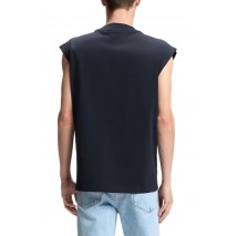 HUGO BOSS JERSEY NAVERTZ T-SHIRT ΜΠΛΟΥΖΑ ΑΝΔΡΙΚΗ NAVY