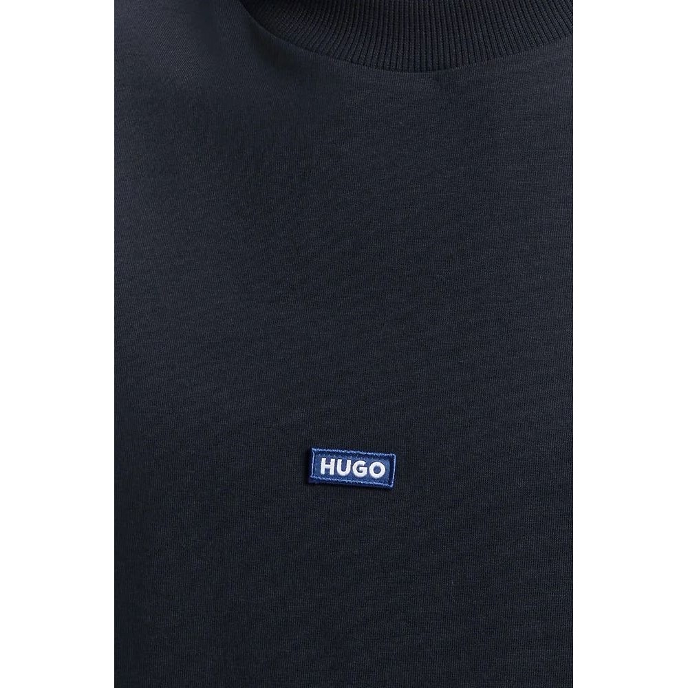 HUGO BOSS JERSEY NAVERTZ T-SHIRT ΜΠΛΟΥΖΑ ΑΝΔΡΙΚΗ NAVY