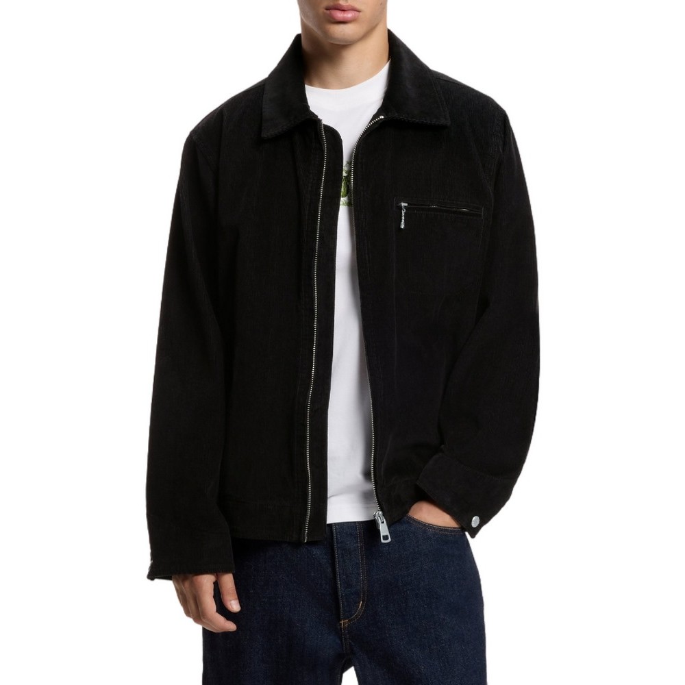 HUGO BOSS CASUAL JACKET BRAXTON264W1 ΜΠΟΥΦΑΝ ΑΝΔΡΙΚΟ BLACK