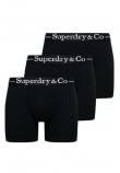 SUPERDRY SDRY & CO BOXER TRIPLE PACK ΕΣΩΡΟΥΧΟ ΑΝΔΡΙΚΟ BLACK