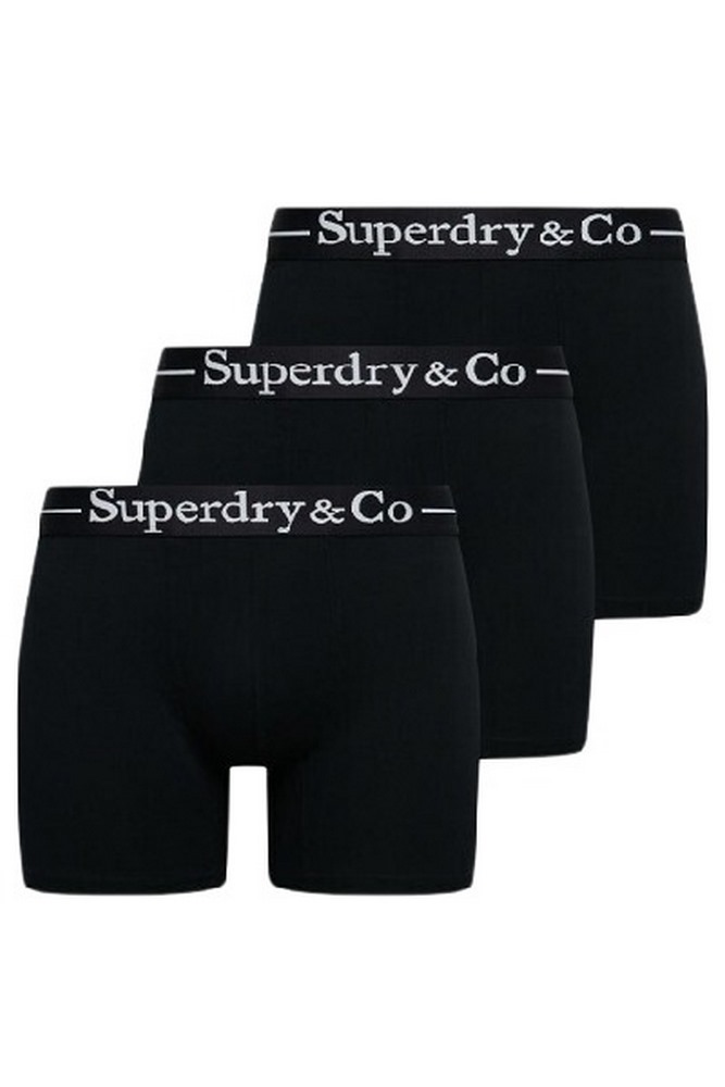 SUPERDRY SDRY & CO BOXER TRIPLE PACK ΕΣΩΡΟΥΧΟ ΑΝΔΡΙΚΟ BLACK