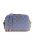 GUESS GIULLY II CAMERA BAG ΤΣΑΝΤΑ ΓΥΝΑΙΚΕΙΑ BLUE